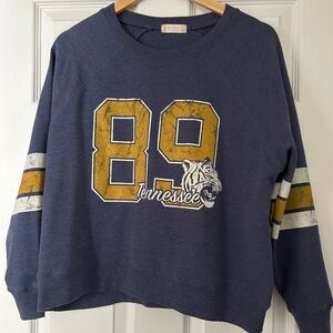 Altar'd State collegiate-style Crewneck Sweatshirt Size S